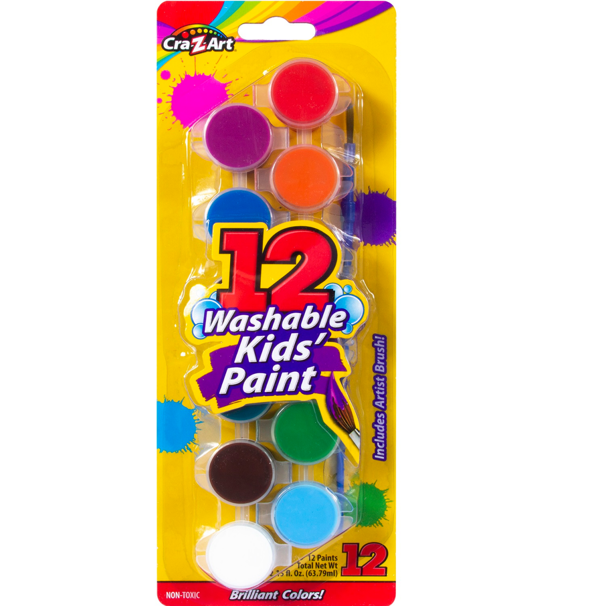 Cra-Z-Art Washable Watercolors Paint Set