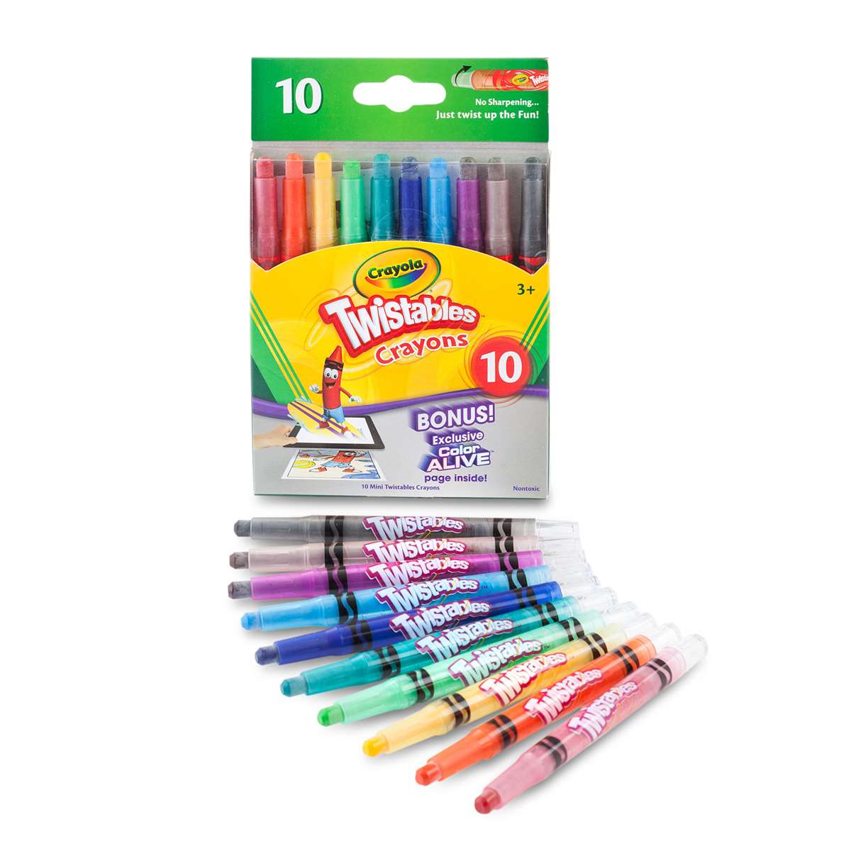 POP! Twist Crayons 10ct