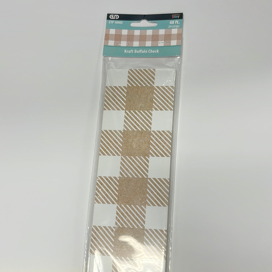 KRAFT BUFFALO CHECK BORDER – Learning Post & Toys
