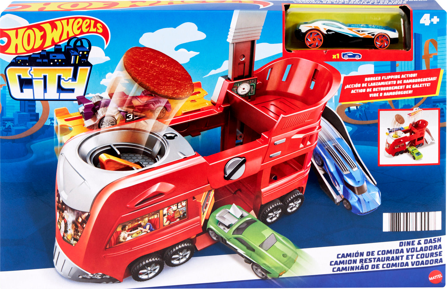 Hot Wheels Fold Out Playset Asst - Main Image