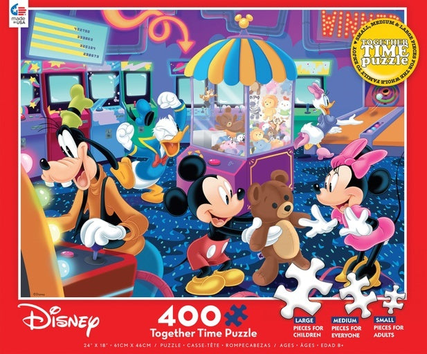400 pc Disney Together Time Arcade
