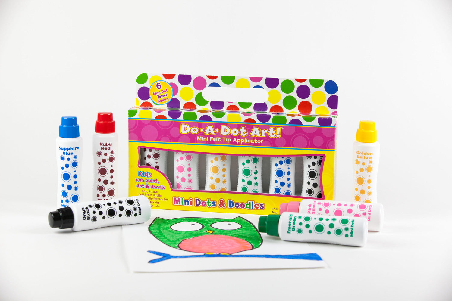 DO-A-DOT ART 5 PACK TUTTI FRUTTI SHIMMER MARKERS