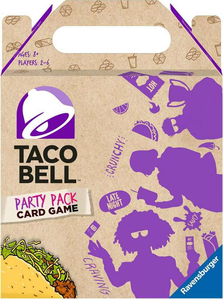 TACO BELL PARTY PACK CARD GAME Learning Post & Toys