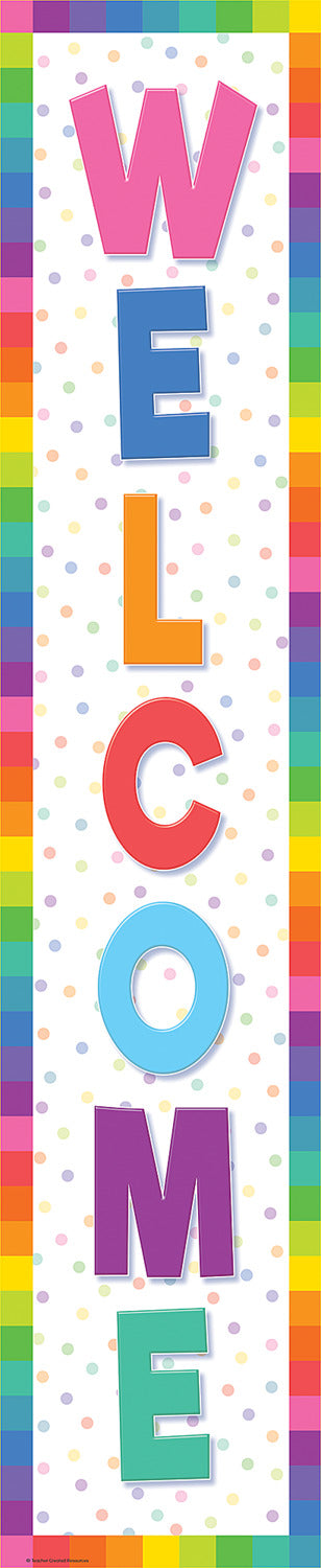 Colorful Welcome Banner – Learning Post & Toys