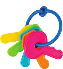 The First Years 2049 First Keys - Baby Teething & Learning Toy