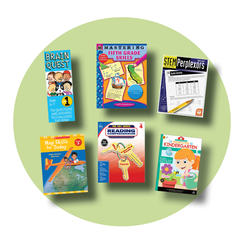 Workbooks Learning Post & Toys