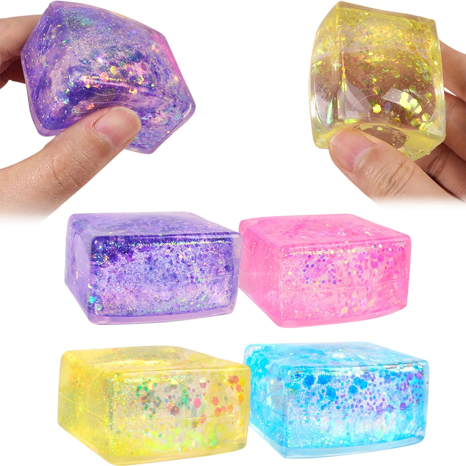GLITTER ICE CUBE – Learning Post & Toys