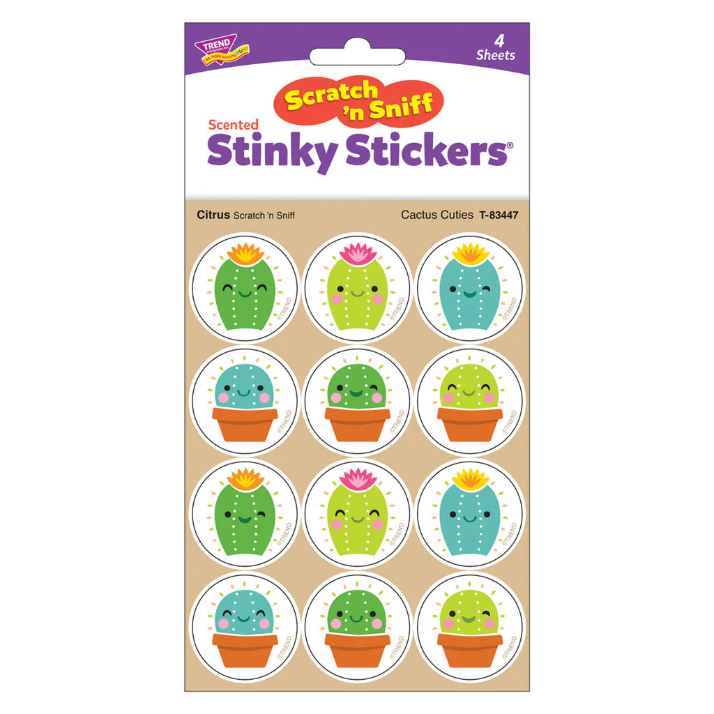 CACTUS CUTIES CITRUS STICKERS
