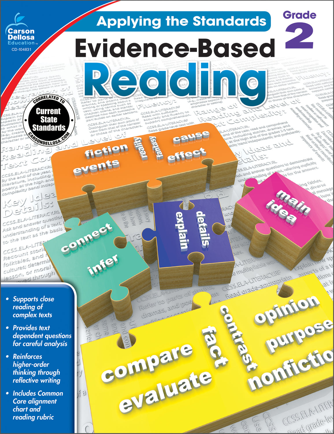 Evidence Toy Evidence-Based Reading, Grade 2 – Learning Post & Toys