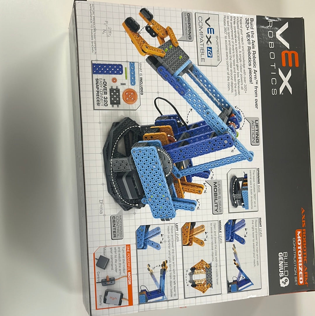 Vexcode Arm VEX AXIS ROBOTIC ARM NEW – Learning Post & Toys
