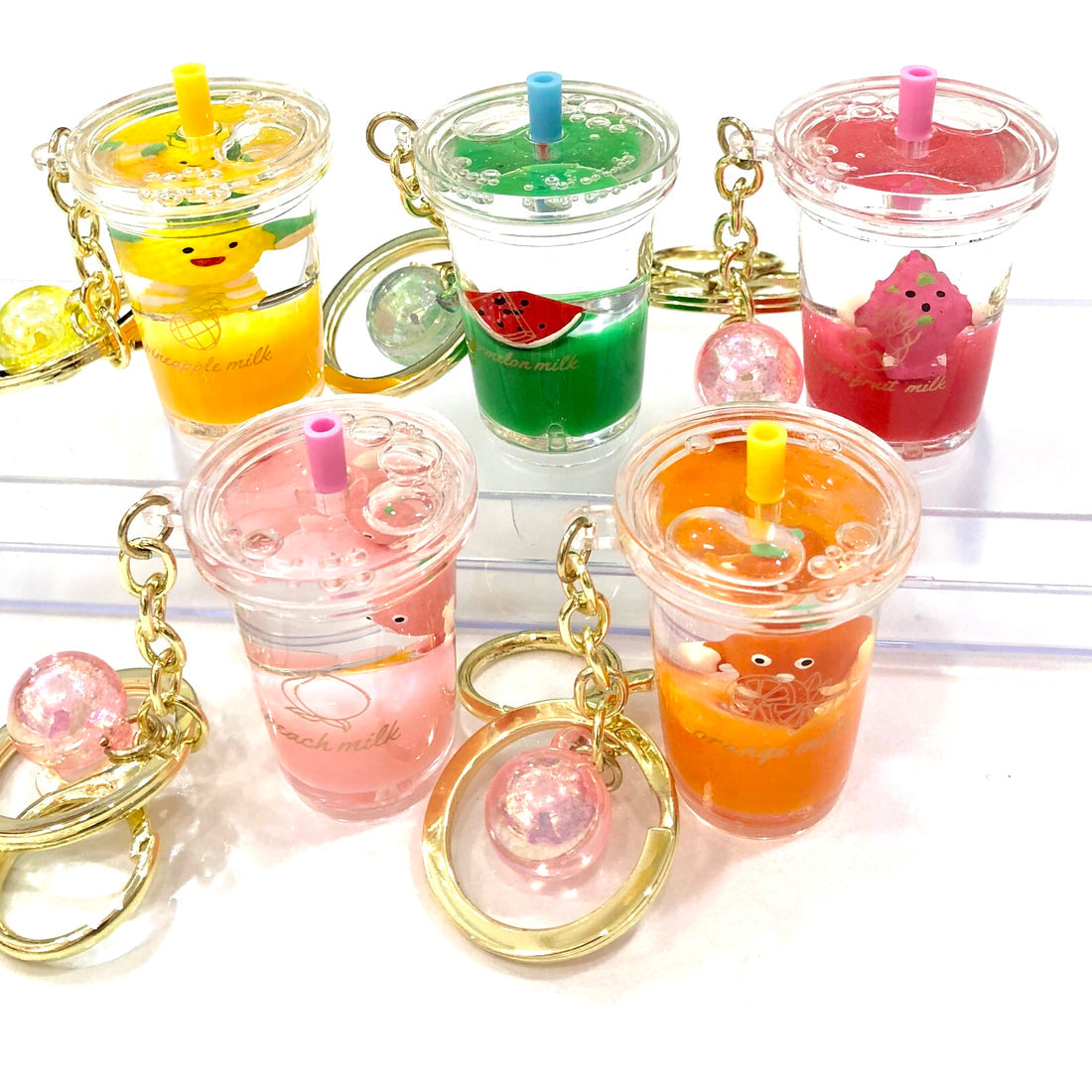 ICY FRUIT BOBA TEA KEY RING – Learning Post & Toys