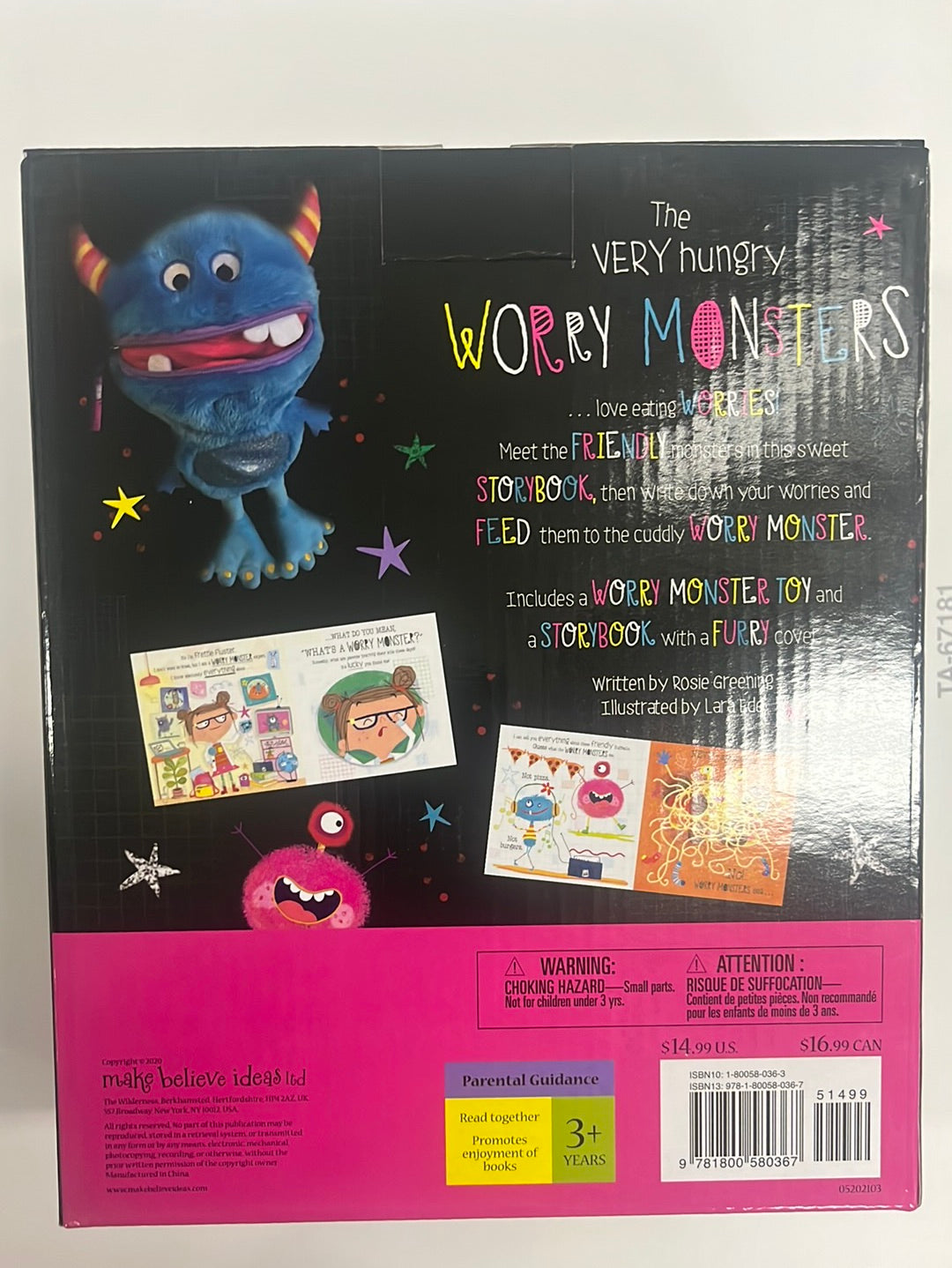 the very hungry worry monsters THE VERY HUNGRY WORRY MONSTER