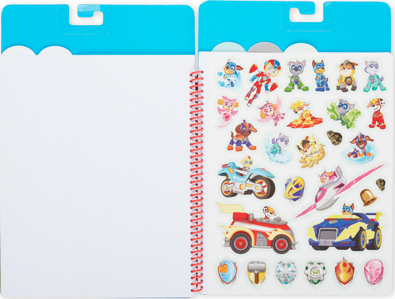 Paw Patrol Restickable Stickers Flip-Flap Pad - Ultimate Rescue