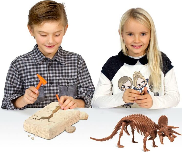 Kit di scavo per dinosauri, velociraptor, 27 pezzi, 25 cm, zio Kit di scavo per dinosauri, velociraptor, 27 pezzi, 25 cm, zio