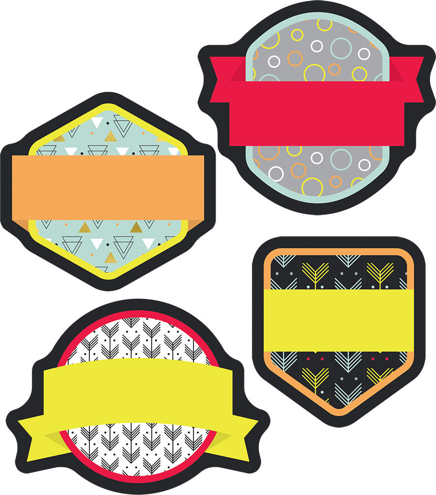 Aim High Badges Mini Cut-Outs – Learning Post & Toys