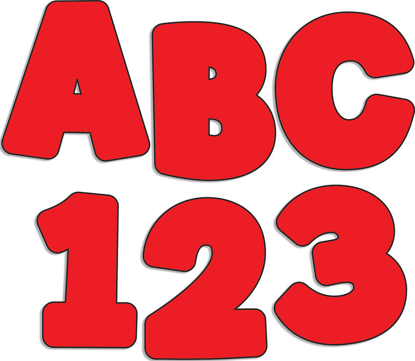 Red EZ Letters – Learning Post & Toys