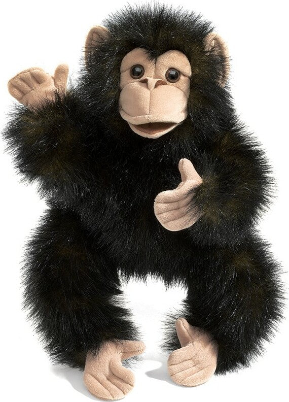 Chimpanzee, Baby Hand Puppet – Learning Post & Toys