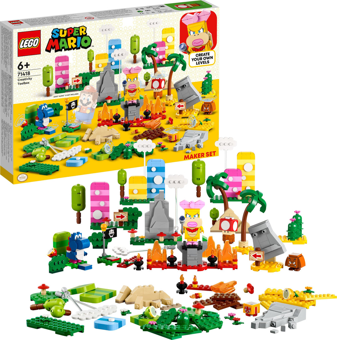 LEGO SUPER MARIO CREATIVITY TOOLBOX MAKER SET 71418