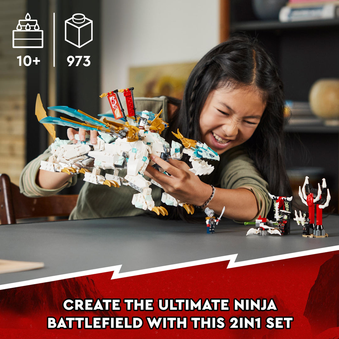 LEGO NINJAGO ZANE'S ICE DRAGON CREATURE 71786