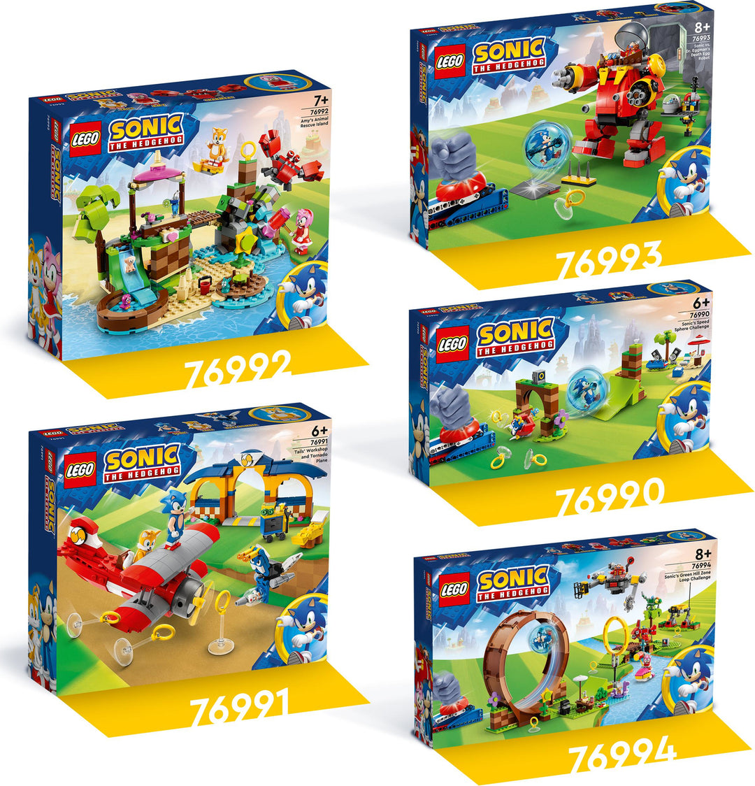 LEGO Sonic the Hedgehog Tails' Workshop and Tornado Plane