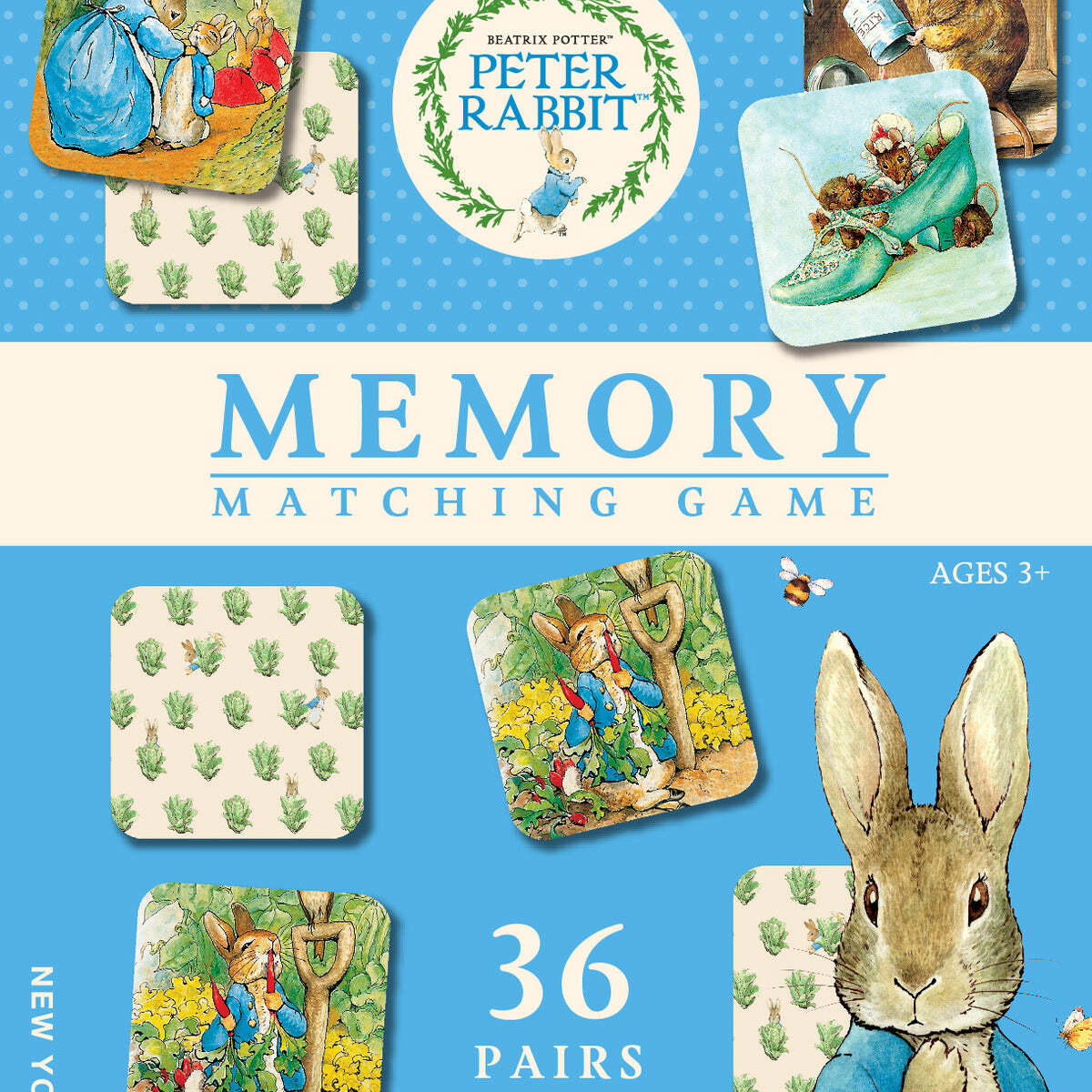 Peter Rabbit Post PETER RABBIT MEMORY GAME – Learning Post & Toys