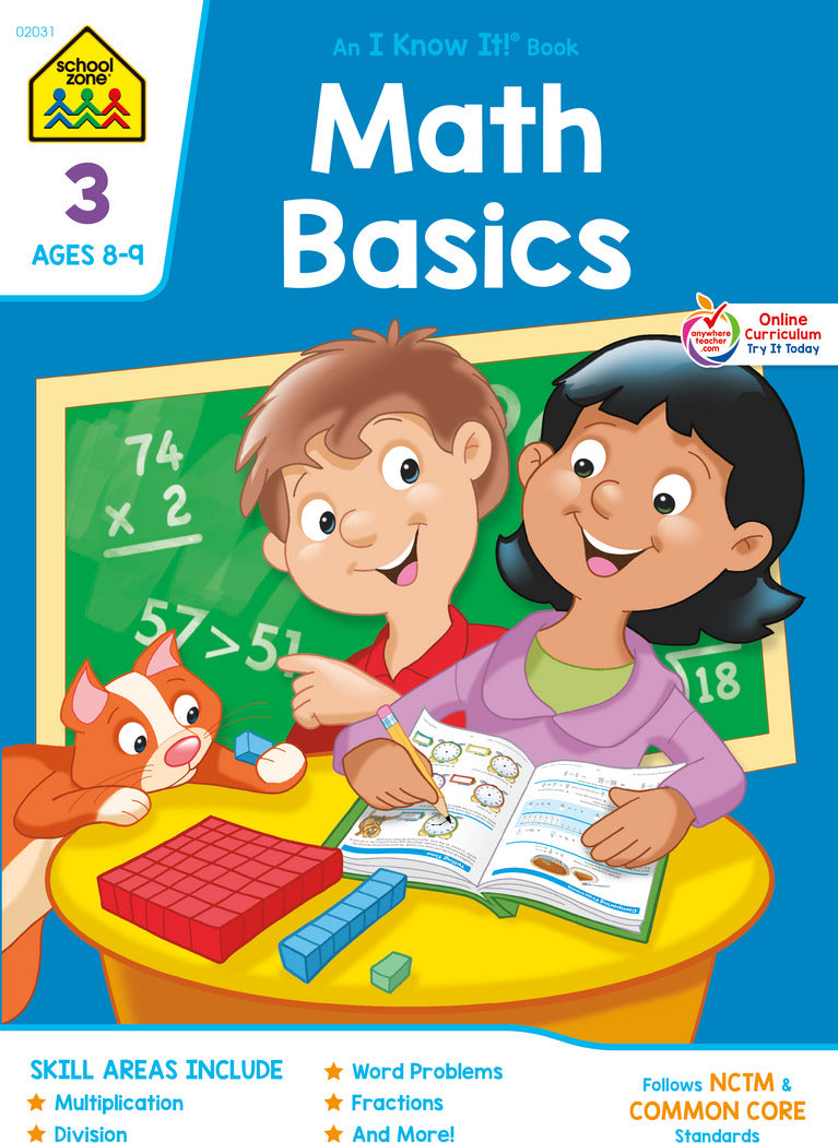 Math Basics 3 Workbook – Learning Post & Toys