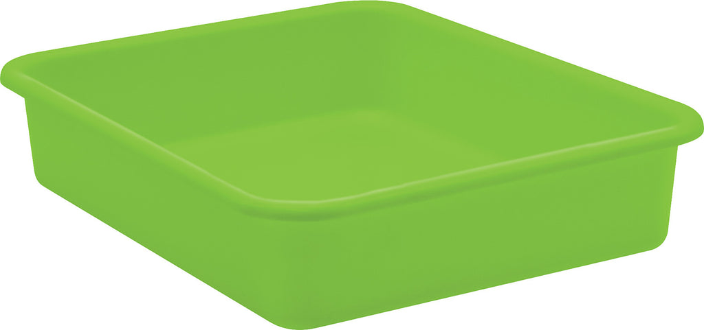 Lime Large Plastic Letter Tray