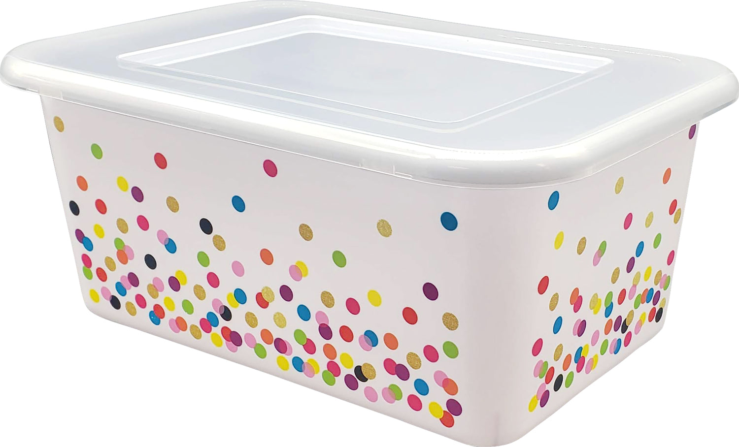 Lime Polka Dots Bucket - TCR20824