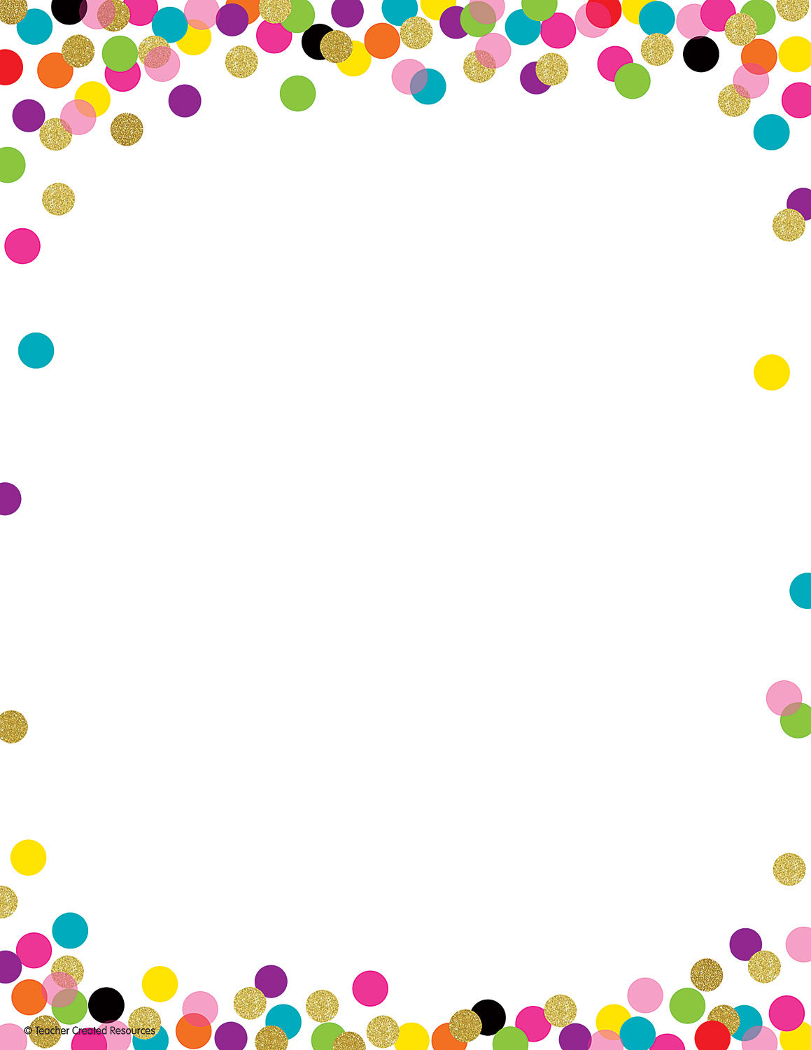 Teacher Created Resources TCR2735 Confetti Computer Paper – Learning ...