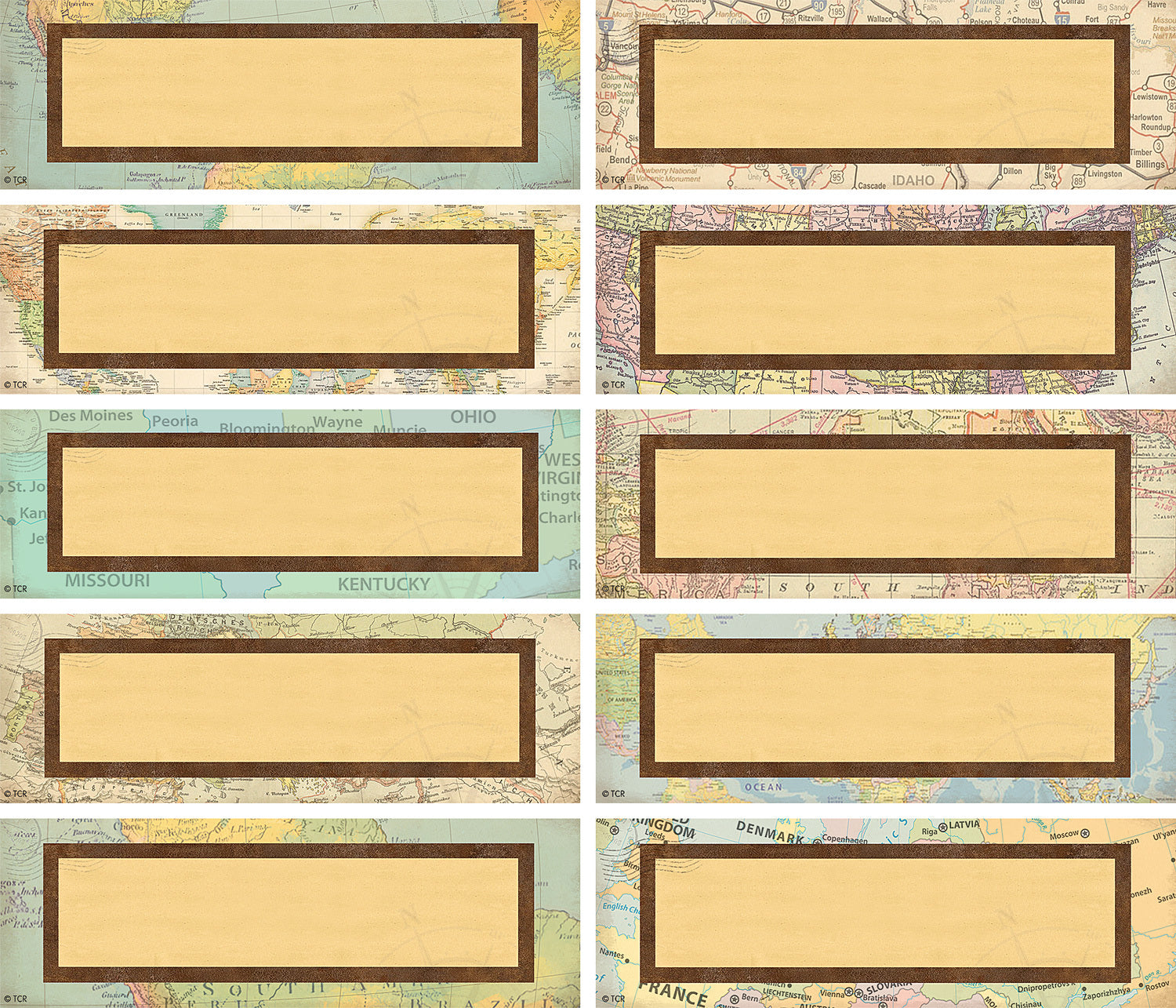 Travel The Map Labels Magnetic Accents – Learning Post & Toys