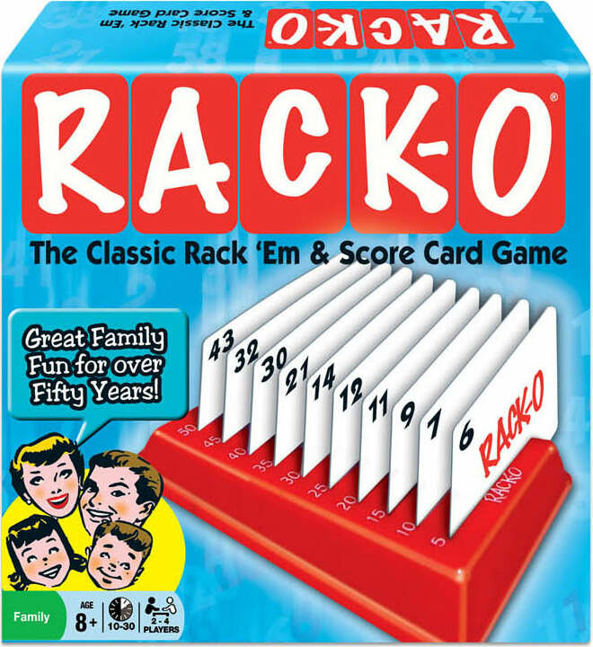 Rack-O Retro Package – Learning Post & Toys